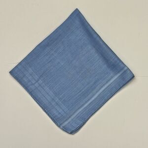 Something Blue Bride Wedding Handkerchief Cottage Core Granny Vintage